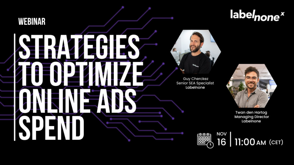 Webinar cover Strategies to Optimize Online Ads Spend